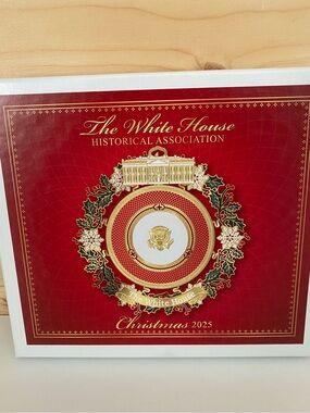 2025 White House Historical Association Annual Christmas Ornament Collectible
